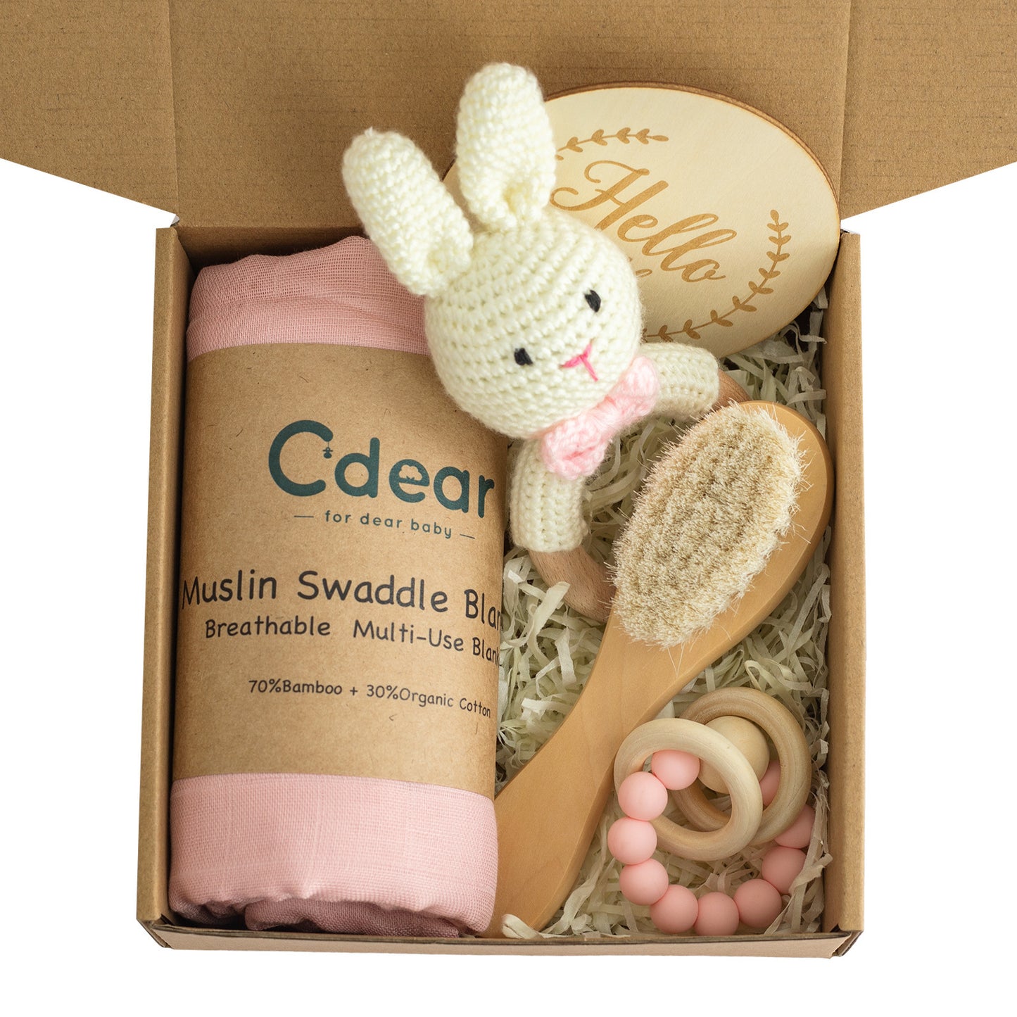 Baby Beißspielzeug Beißring Geschenkset