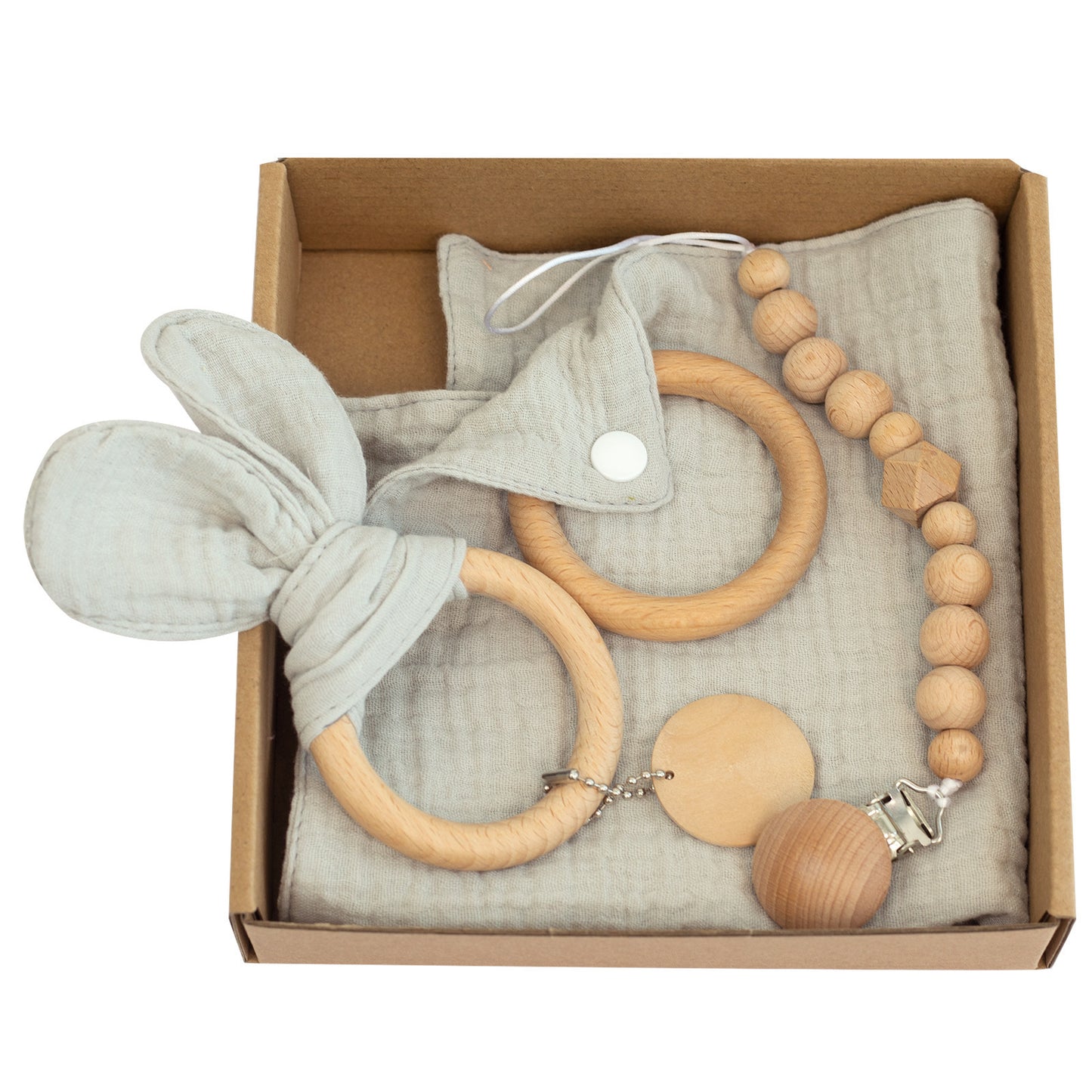 Baby Beißspielzeug Beißring Geschenkset
