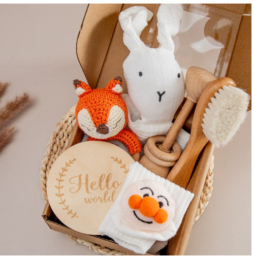 Baby Beißspielzeug Beißring Geschenkset