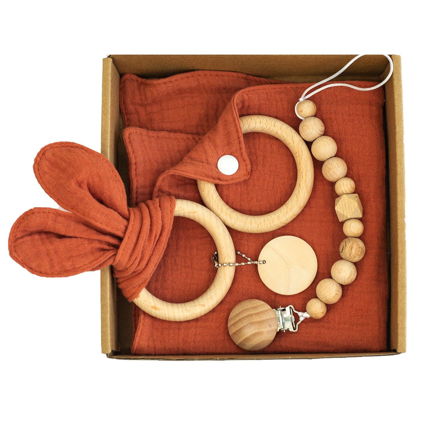 Baby Beißspielzeug Beißring Geschenkset
