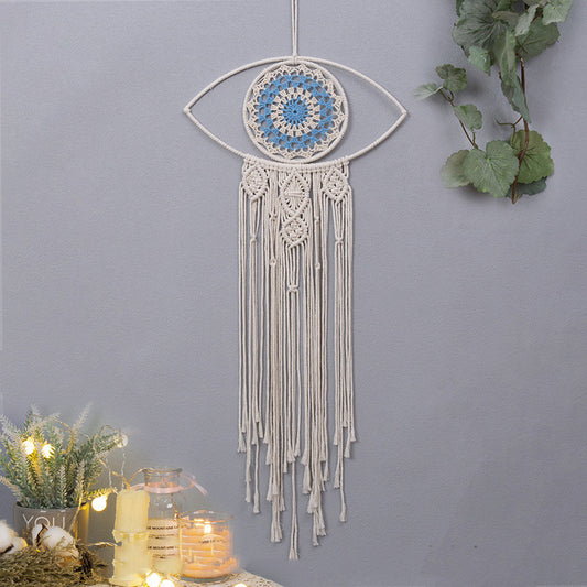 Turkish Eye Shape Woven Tapestry