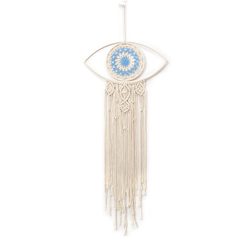 Turkish Eye Shape Woven Tapestry