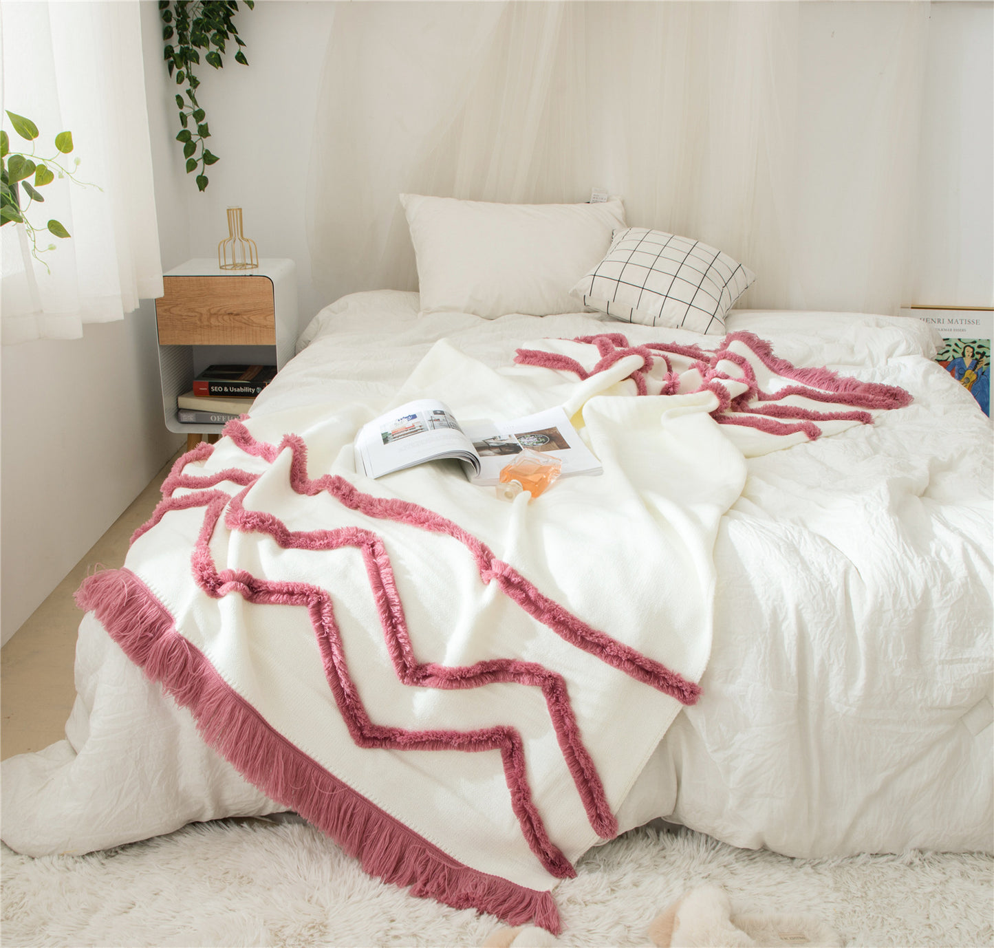 Home Furnishing Knitted Woolen Blanket