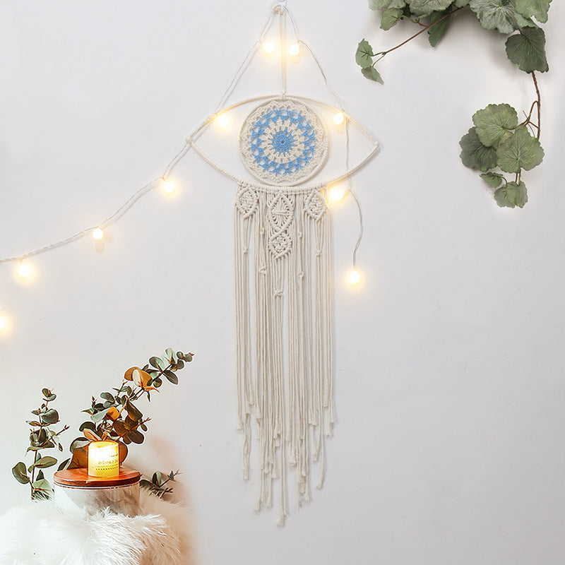 Turkish Eye Shape Woven Tapestry
