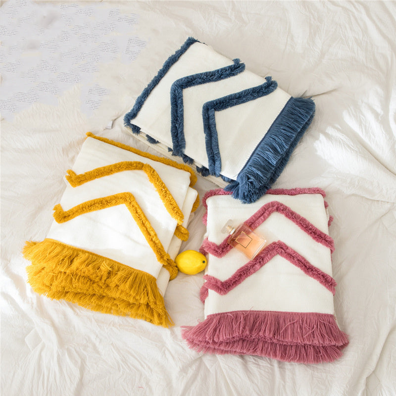 Home Furnishing Knitted Woolen Blanket
