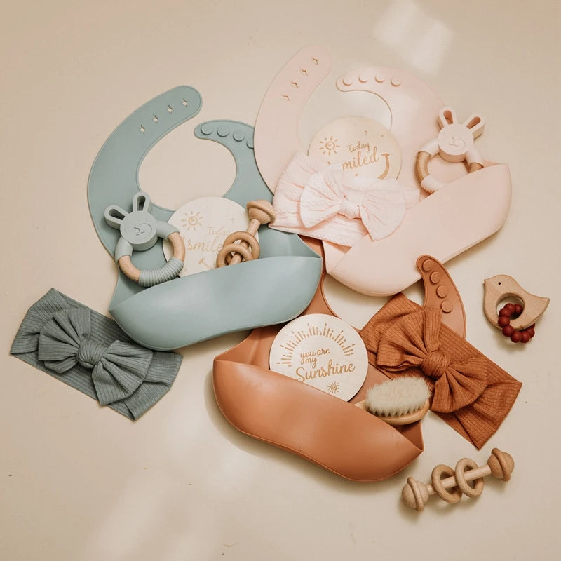 Newborn Baby Shower Toy Set Accessories Gift