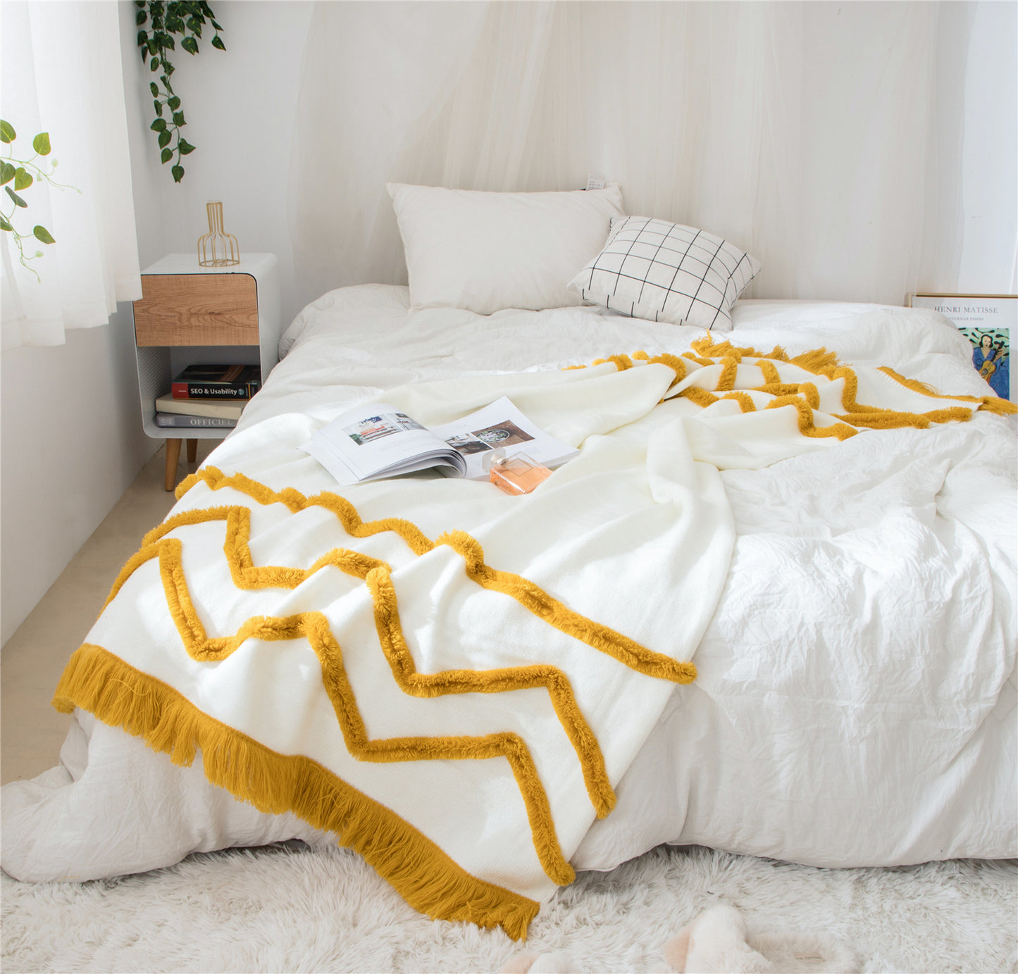 Home Furnishing Knitted Woolen Blanket